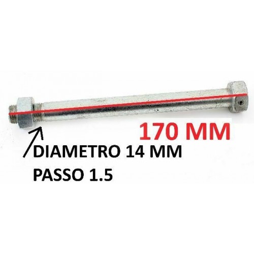 Perno forcellone posteriore con...