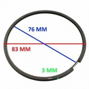 Raschiaolio pistone Gilera... 2