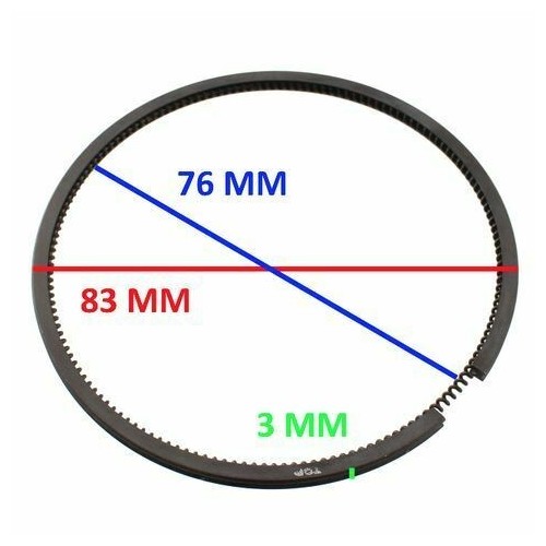 Raschiaolio pistone Gilera Dakota 350