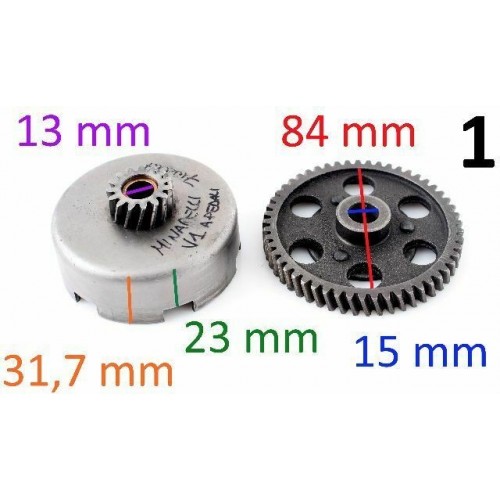 Frizione Minarelli V1 a pedali 15 e...