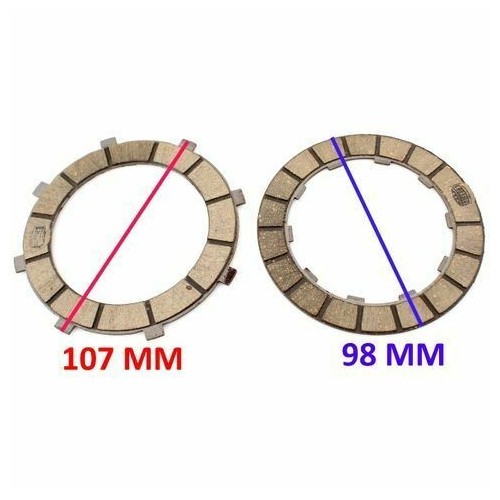 Serie dischi frizione Moto Guzzi Nibbio