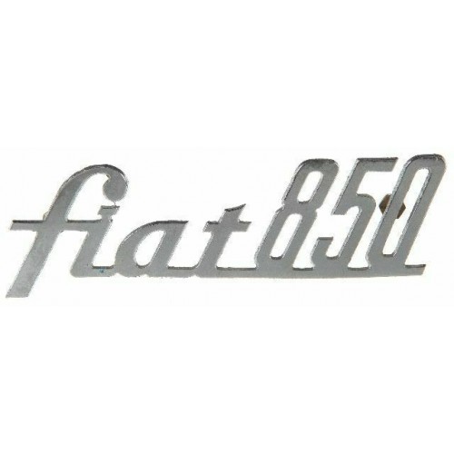 Scritta Emblema Targhetta Fiat 850
