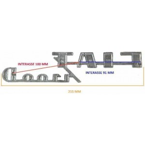 Scritta Emblema Targhetta... 2