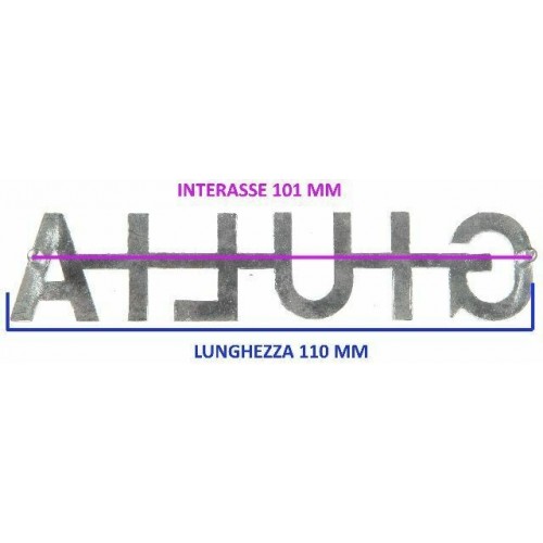 Scritta Emblema Targhetta Alfa Romeo...