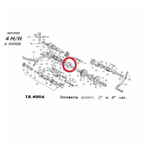Scorrevole cambio tra 3 e 4 per...