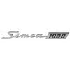 Scritta Emblema Targhetta auto Simca 1000 prima serie
