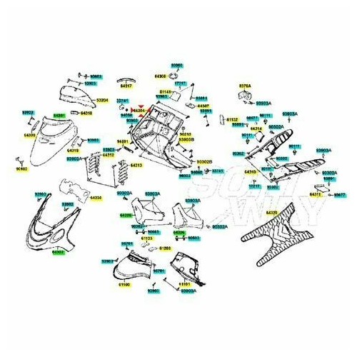 Controscudo Kymco Dink 00154905