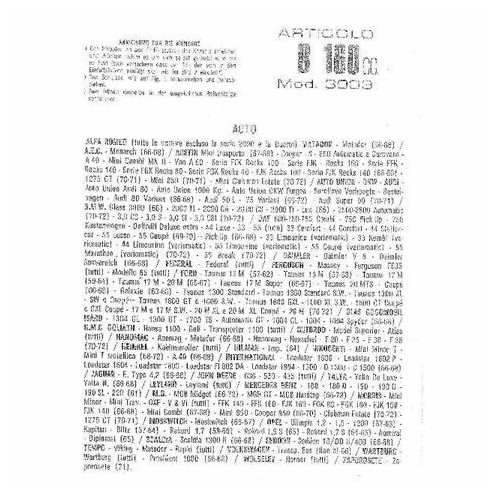 Tappo serbatoio benzina con chiave