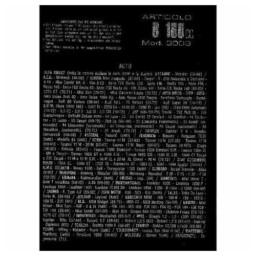 Tappo serbatoio benzina con chiave