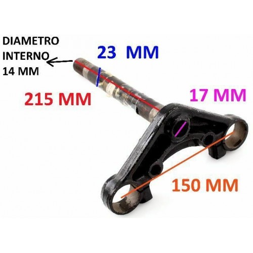 Testa crocera forcella Honda CBX 125