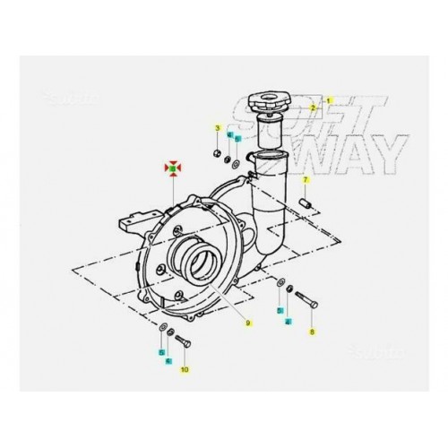 Carter frizione Ape Car e Tm