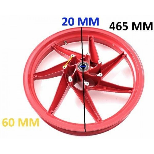 Cerchio anteriore Aprilia AF1 Sintesi...