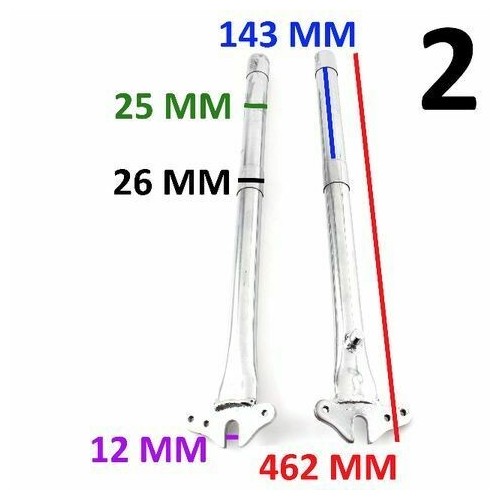 Steli forcella ciclomotori epoca vari...