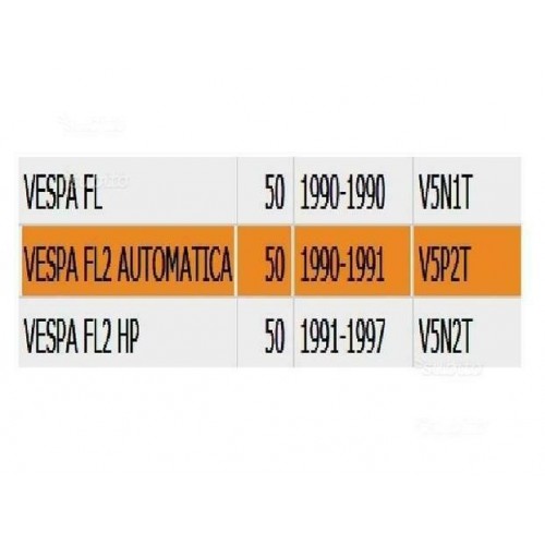 Commutatore a chiave Vespa FL - FL2 -...