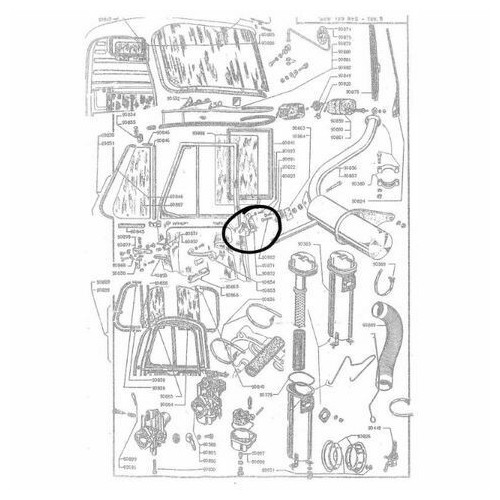 Serratura porta Ape MP