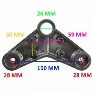 Staffa superiore sterzo per... 2