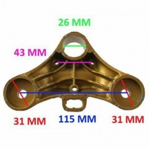 Staffa superiore sterzo per... 2