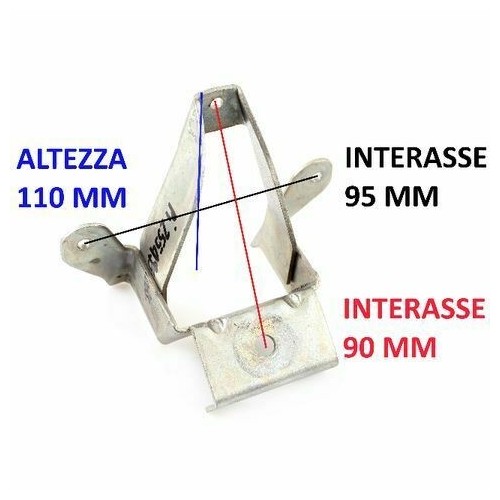 Staffa portafanale per Piaggio Grillo...