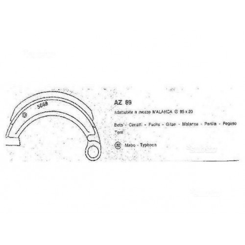 Ceppi freno Beta - Cimatti - Malanca...