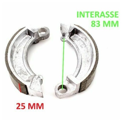 Ceppi freno Piaggio APE 125 AZ 25 da...