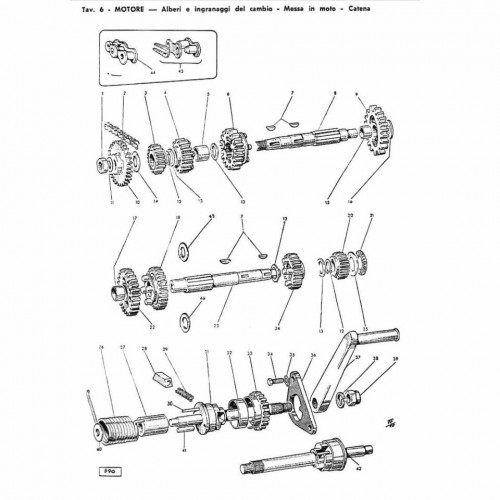 Dado albero accensione Gilera...