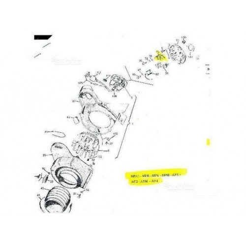 Bobina Piaggio Ape MPR - MPV - MPA - MPM