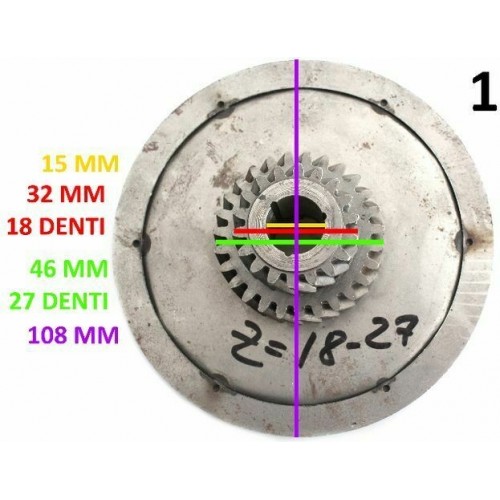 Campana frizione Garelli Gulp Matic...