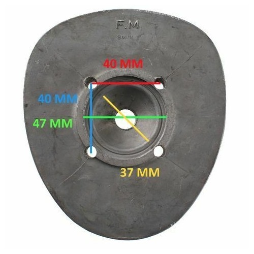 Testa cilindro Franco Morini 48 FM 3M V
