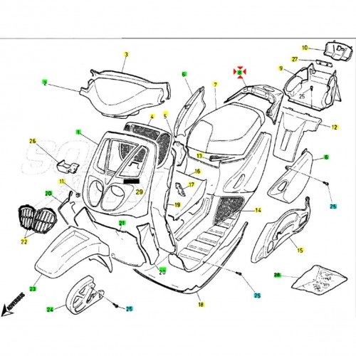 Codino posteriore Malaguti Crosser...