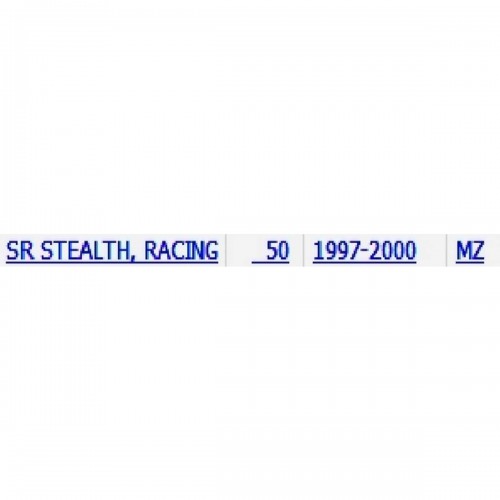 Puntone Aprilia SR Stealth Racing 50...