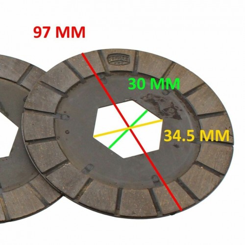 Kit dischi frizione Garelli Ciclone...