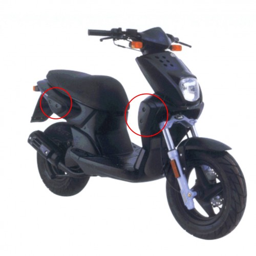 Fianchetti laterali Yamaha Slider MBK...