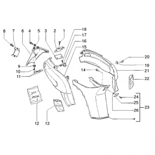 Fianco laterale destro Typhoon - Nrg...