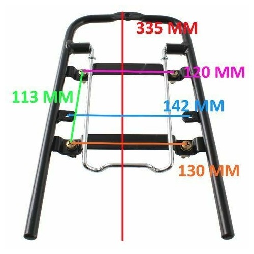 Portapacchi posteriore ciclomotori...