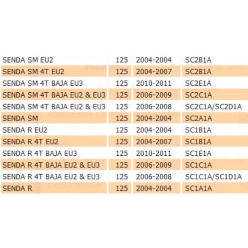 Pompa freno destra AJP nuda Derbi...