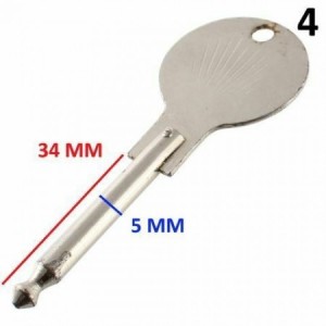 Chiave fanale moto epoca 2