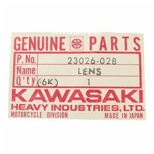 Vetro faro posteriore Kawasaki Z 400...