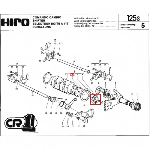 Molla ritegno rulli desmodromico...