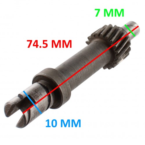 Albero pompa olio Peugeot Elyseo...