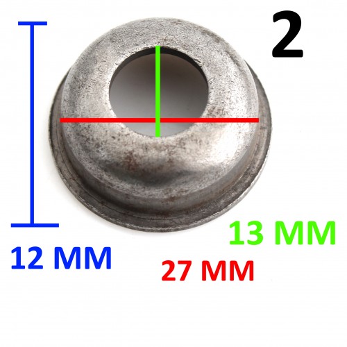 Calotta mozzo per ruote a raggi