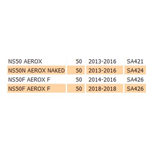 Faro posteriore Yamaha Aerox e MBK Nitro