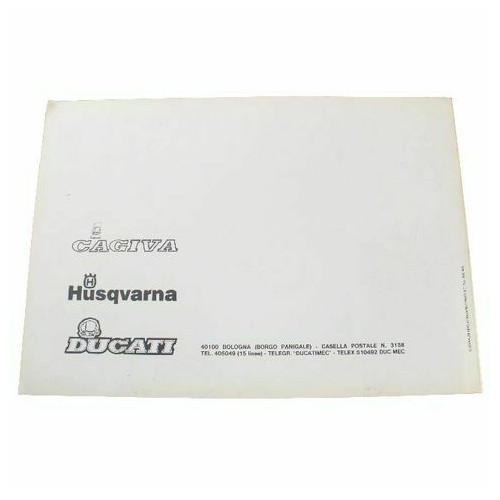 Catalogo ricambi Ducati 750 Paso