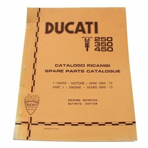 Catalogo ricambi motore Ducati 250...