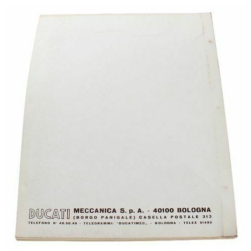 Catalogo ricambi motore Ducati 250...