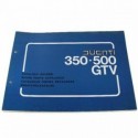 Catalogo ricambi Ducati 350 e 500 GTV