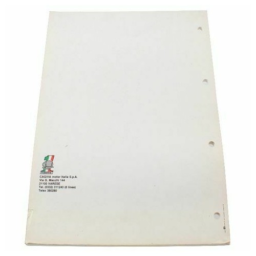 Catalogo ricambi Cagiva Elefant 2 125...