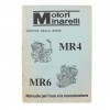 Manuale scansionato in PDF uso e manutenzione motori FBM MR4 MR6