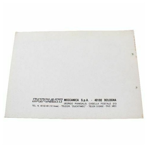 Catalogo scansionato in PDF ricambi...