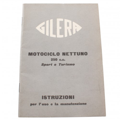 Manuale uso e manutenzione Gilera...