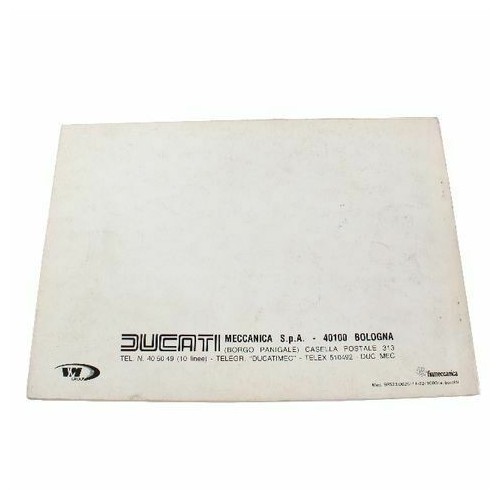 Catalogo ricambi Ducati 350 XL Pantah